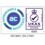 ISO 9001 & ISO 27001 Logo